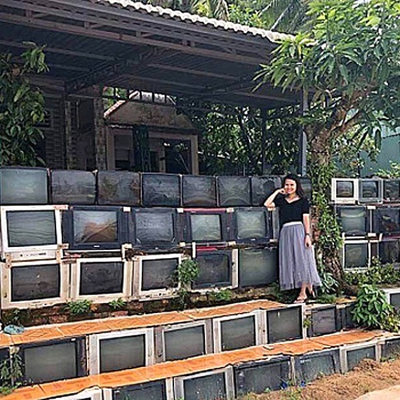 Креативность по-вьетнамски. ТАКОГО ЗАБОРА НЕТ БОЛЬШЕ НИГДЕ!