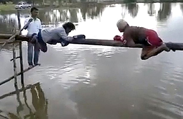 Тайский экстрим. ДУЭЛЬ НАД ВОДОЙ