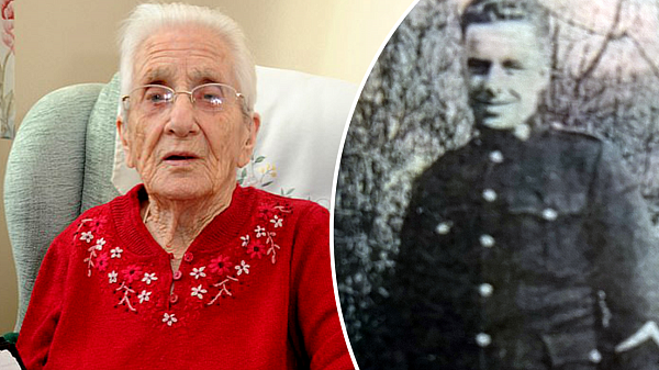 99-летняя женщина только сейчас получила письмо от любимого, погибшего на войне